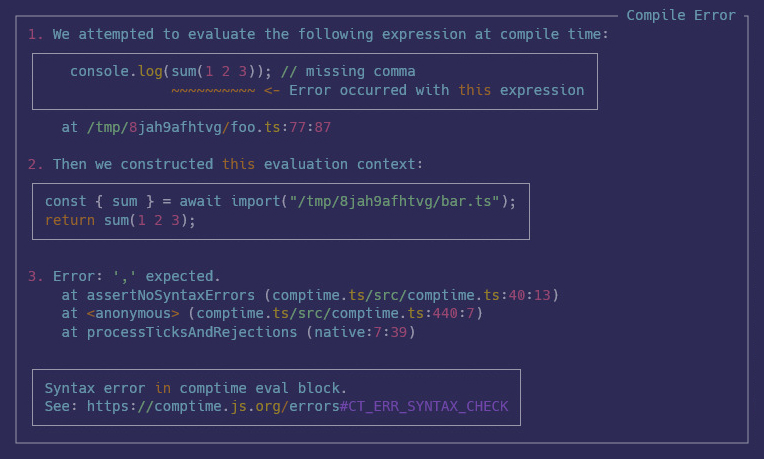 Compile Error